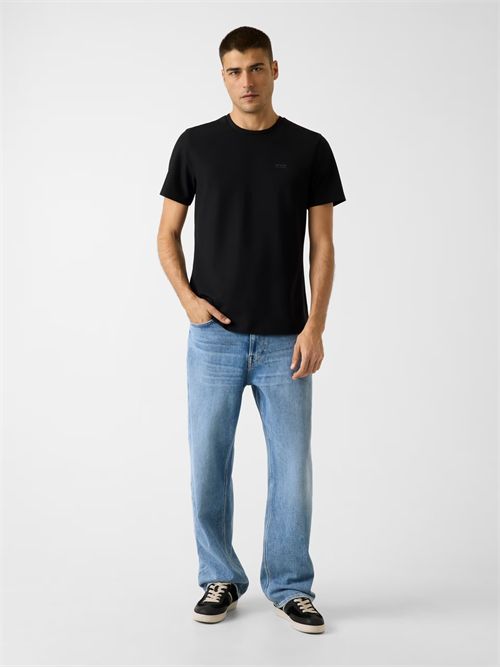 T-shirt in jersey GUESS | M6RI19KD202/JBLK